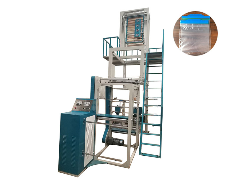 High speed self sealing bag blowing machine